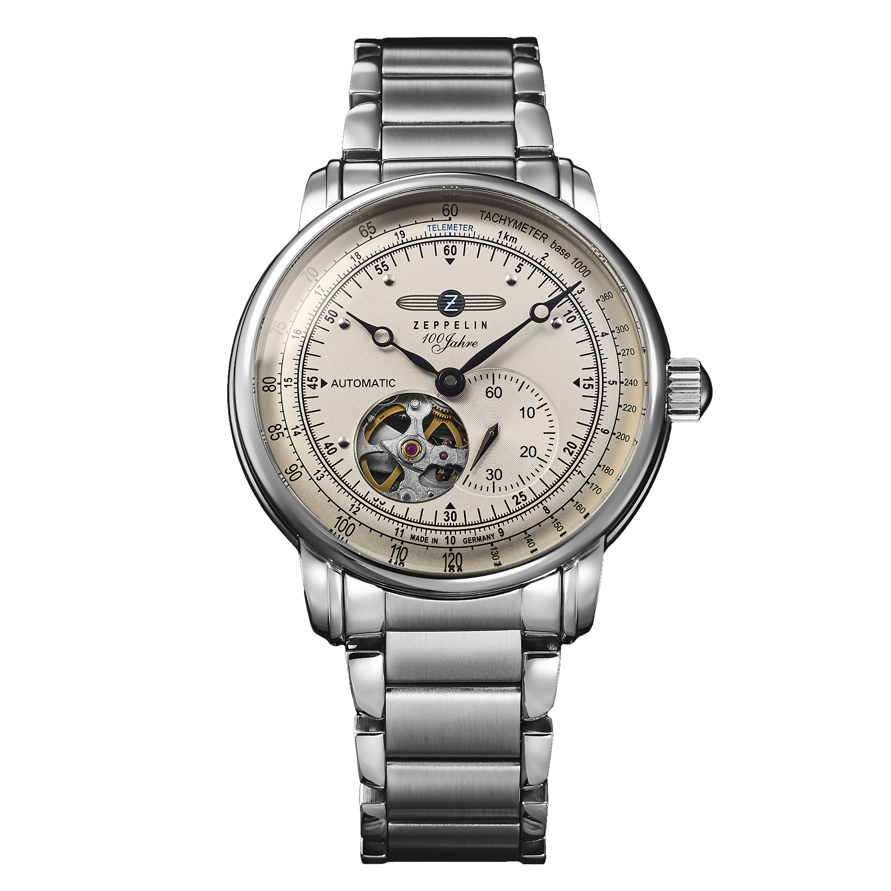 ZEPPELIN(ツェッペリン) ZEPPELIN OPEN HEART AUTOMATIC JAPAN LIMITED -BLUE- | ZEPPELIN